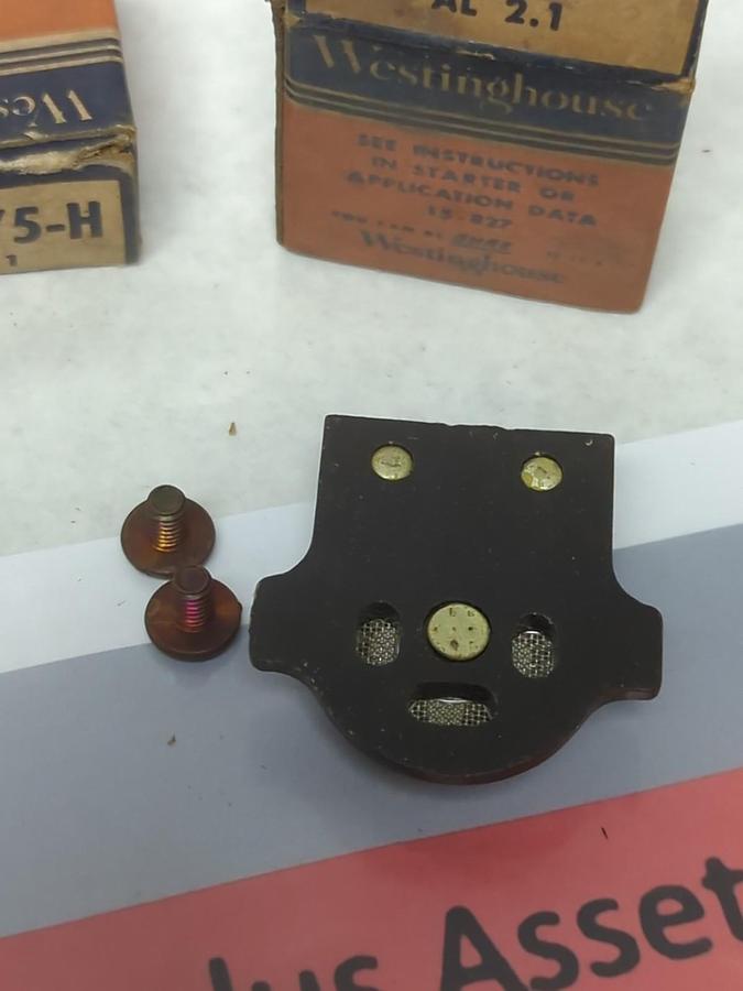 WESTINGHOUSE,966 475-H,OVERLOAD THERMAL HEATER RELAY LOT OF 3 NOS