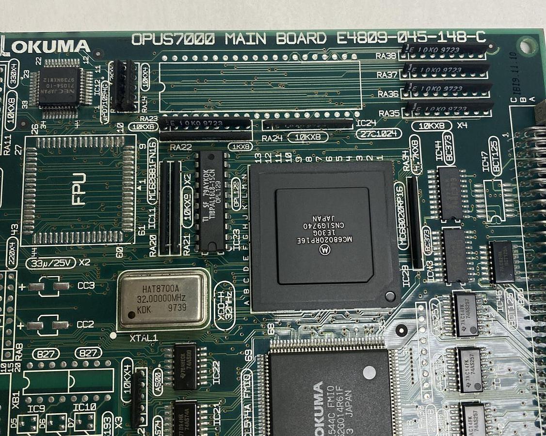 Used OKUMA,E4809-045-148-C 1911-2102-09-155 OPUS 7000,Main Board