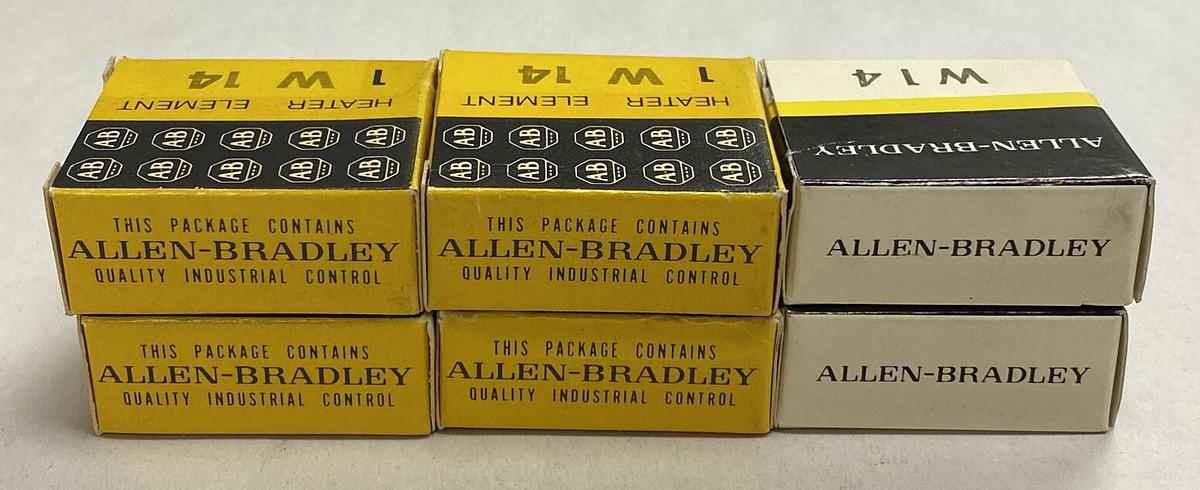 Allen-Bradley,W14,Heater Lot Of 6 New