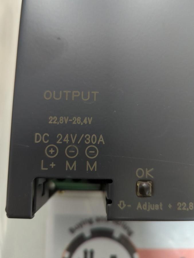 Used SIEMENS,6EP1 437-2BA00,SITOP POWER 30 POWER SUPPLY PRE-OWNED