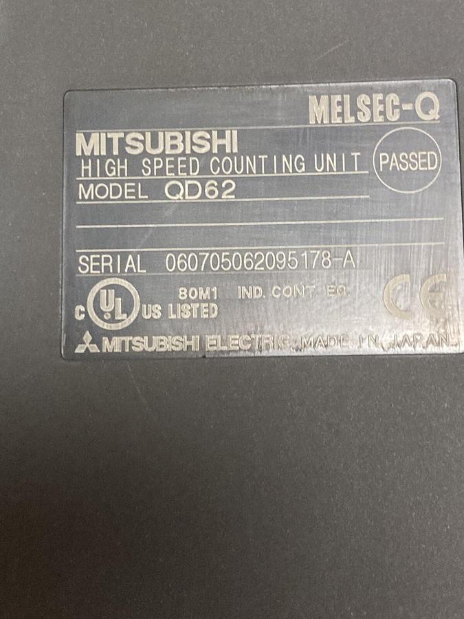 Mitsubishi,QD62,High Speed Counting Unit
