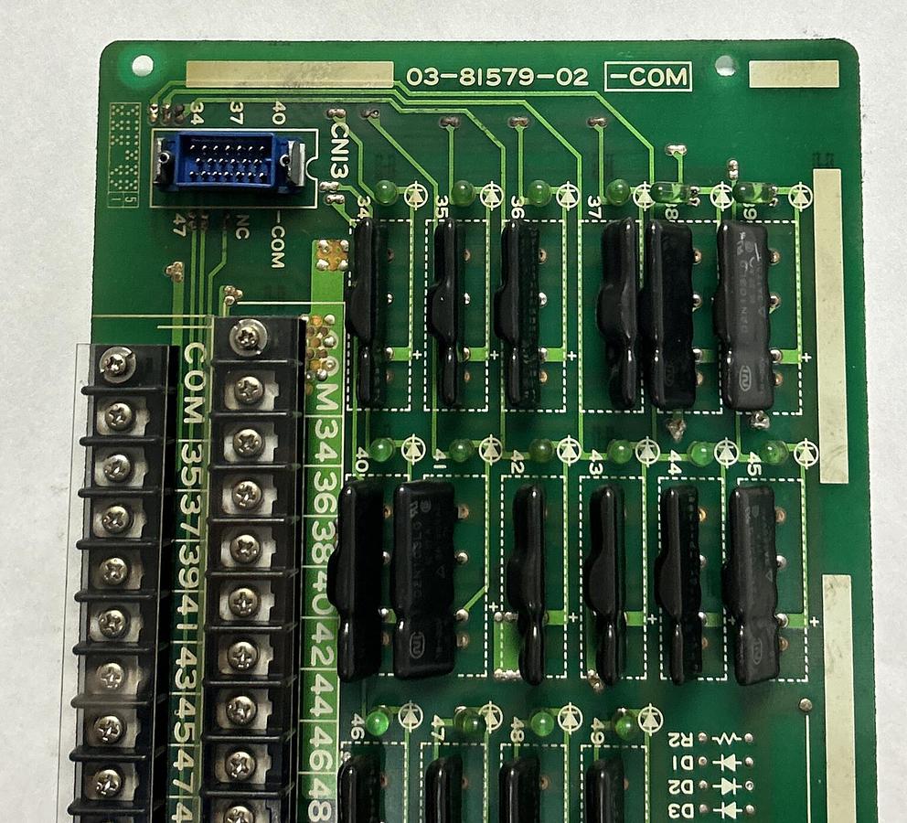 Used MITSUBISHI,03-81579-02,COMMUNICATION BOARD