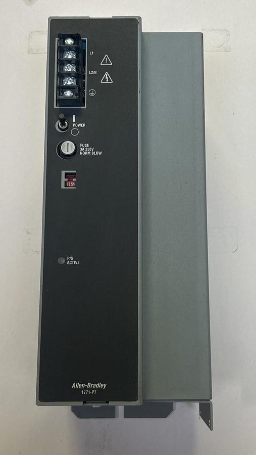 Used ALLEN BRADLEY,1771-P7,AC POWER SUPPLY 120/220V