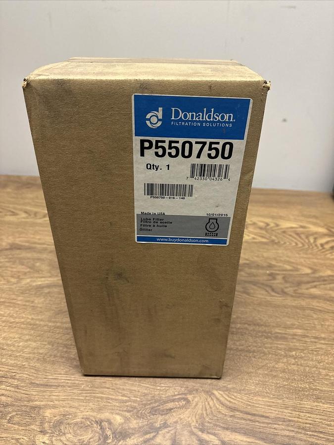 Used Donaldson,P550750,Lube Filter Cartridge