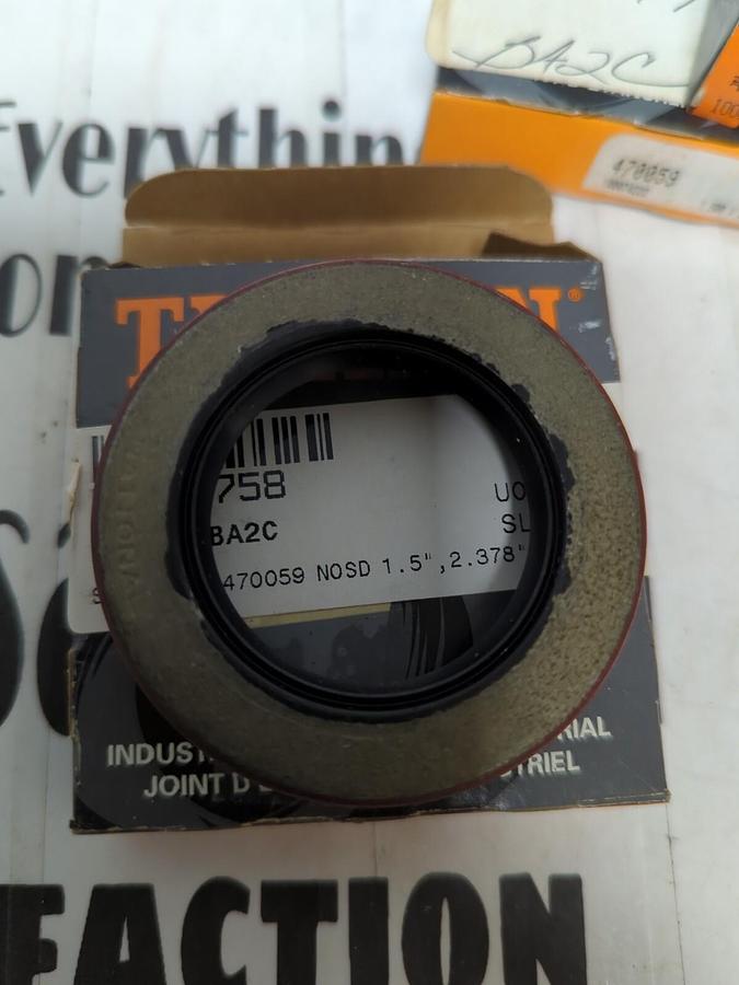 TIMKEN,470059,OIL SEALS 1.5 INCH X 2.378 INCH LOT OF 4 NOS