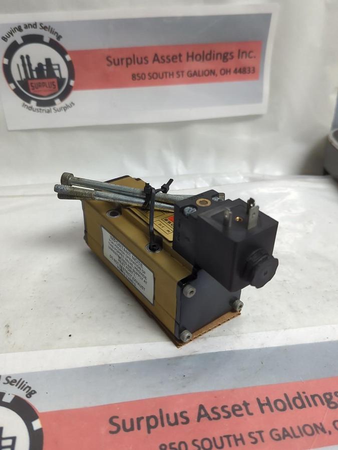 Used ROSS,W6476B3401,SOLENOID VALVE 2-10 BAR PRE-OWNED