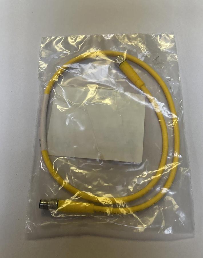 Used TURCK,PKG3M-0.6-PSG,DOUBLE ENDED CORDSET NOS