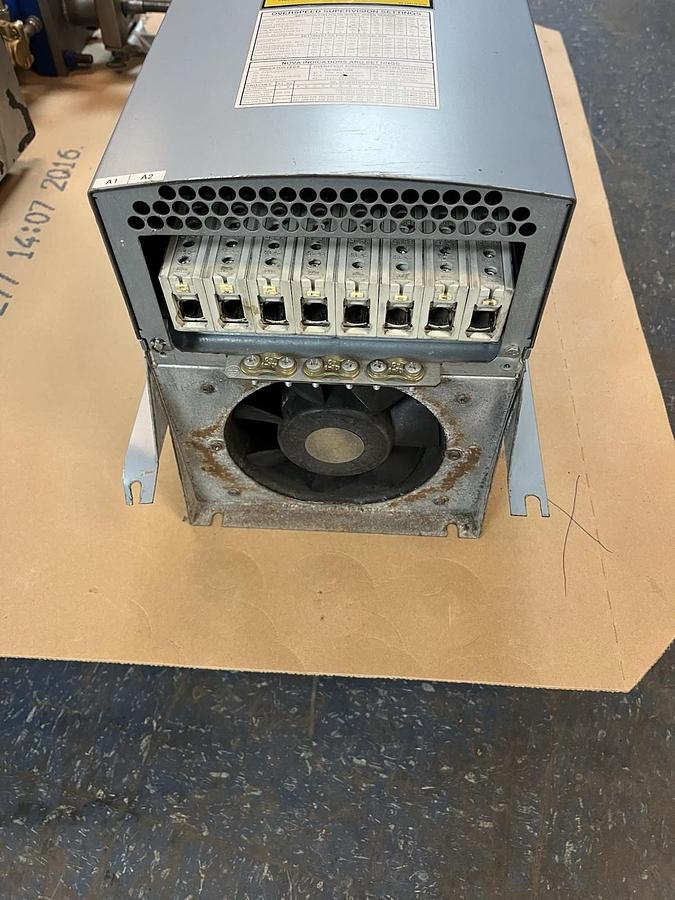 Used KONECRANE,DAV0370NFL1N1P1,VFD DRIVE CONVERTER 77A 380-500V 0-250hz