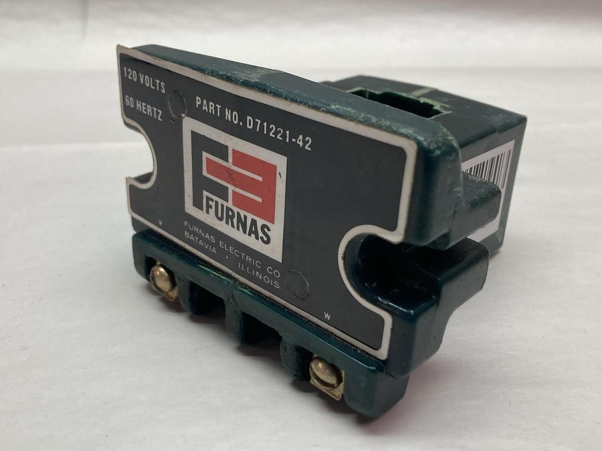 Used Furnas,D71221-42,Dual Voltage Coil 120V 60Hz