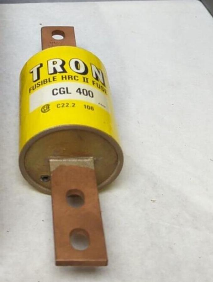 COOPER BUSSMANN,CGL-400,FUSIBLE HRC II FUSE 400 AMP NOS
