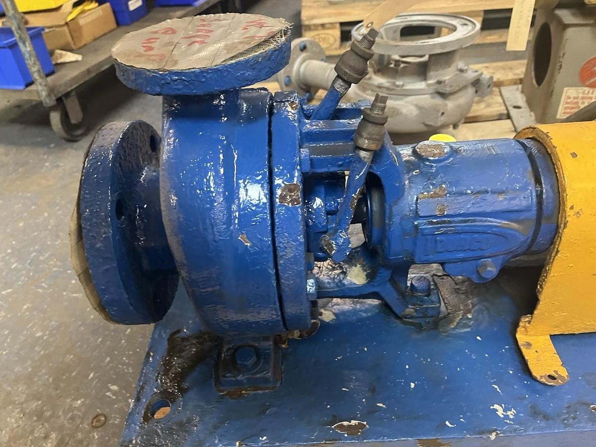Used DURCO,1.5X3-8,CENTRIFUGAL PUMP 7.5HP 3PH 213T 3500RPM