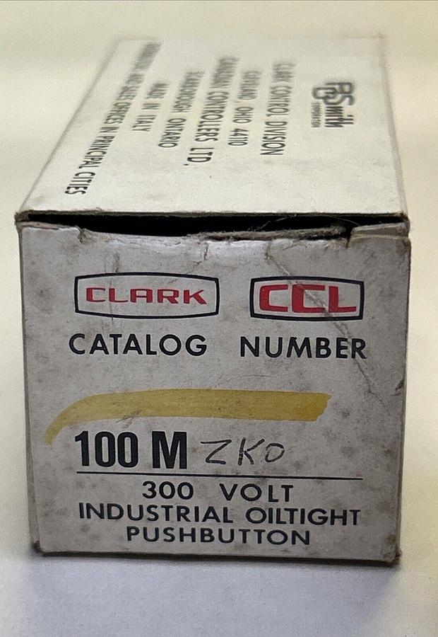 CLARK,100MZKO,PUSH BUTTON NOS