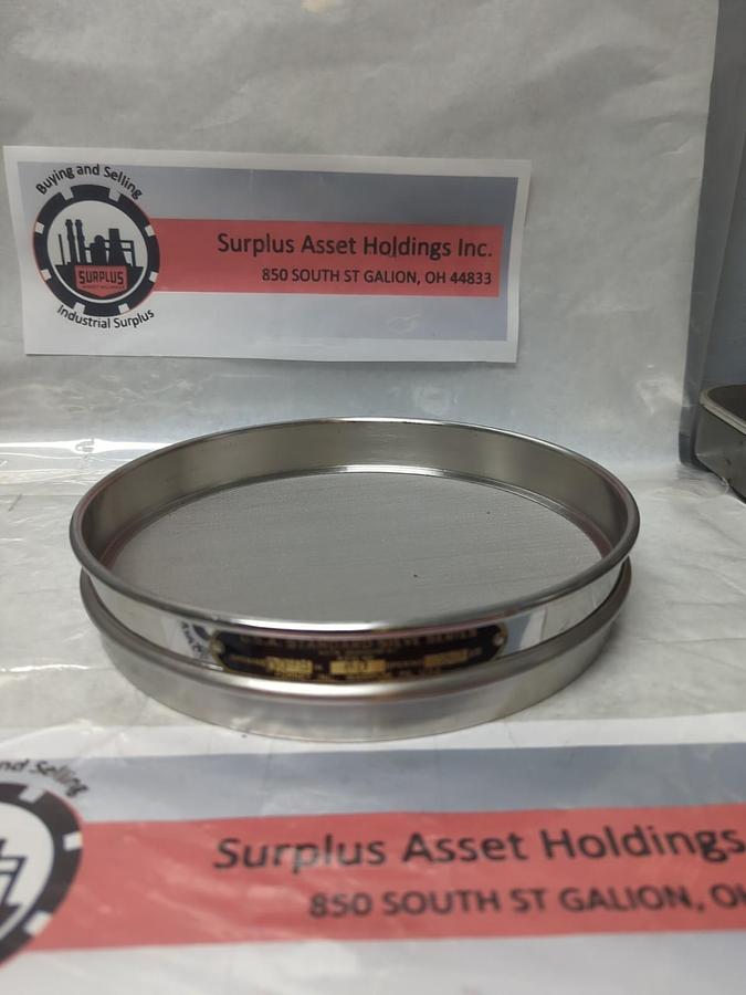 Used USA STANDARD,NO.10,TEST SIEVE 2.00MM .0737 INCH ASTM E-11 SPEC PRE-OWNED