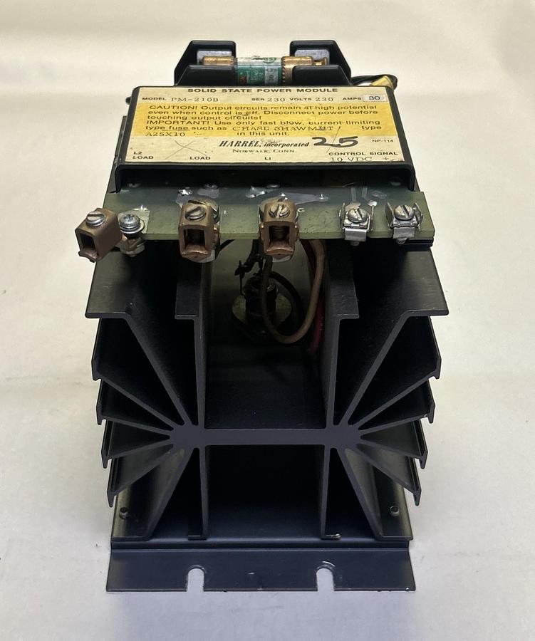 Used HARREL,PM-210B,SOLID STATE POWER MODULE 30A 230V
