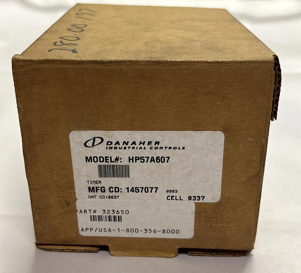 Used DANAHER CONTROLS,HP57A607,TIMER 0-150 MIN NEW