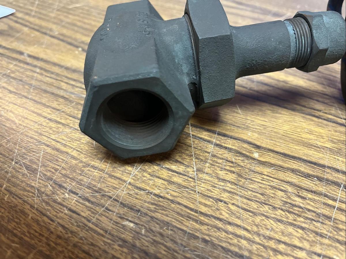 Used NIBCO,1",BRASS GATE VALVE 300 SWP 600 WOG