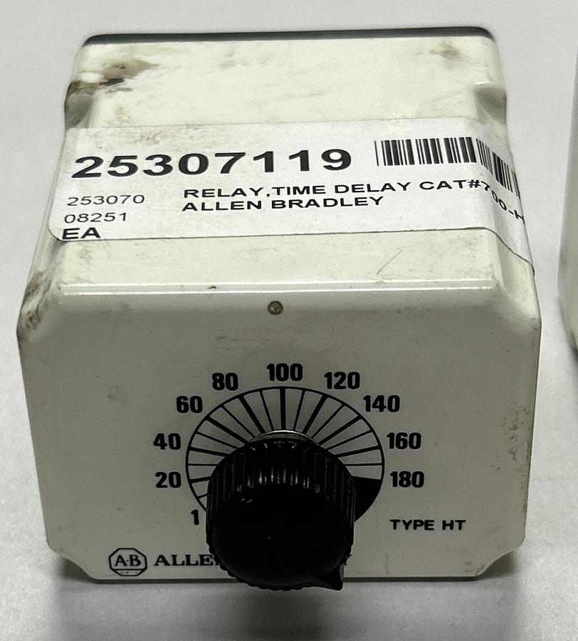 Used ALLEN BRADLEY,700-HT12BA1,SER A TIMING RELAY LOT OF 2