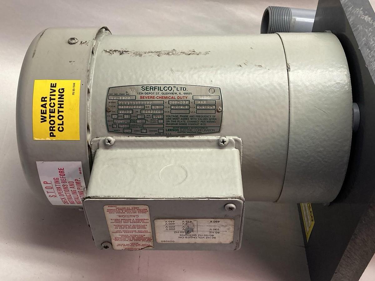 Serfilco,ECKV1-1/2-5SC-D1.5,Horizontal Chemical Pump