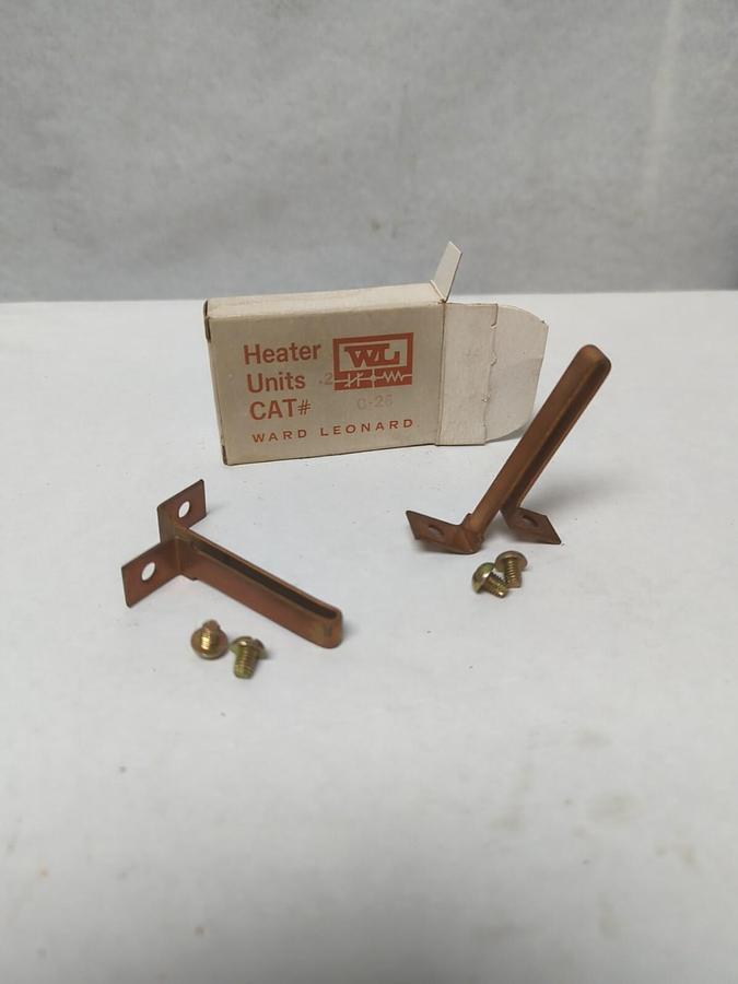 WARD LEONARD,C26,OVERLOAD HEATER ELEMENT LOT OF 2 NOS