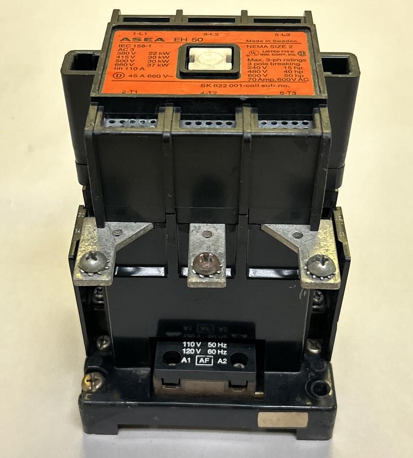 Used ASEA,EH50C,CONTACTOR