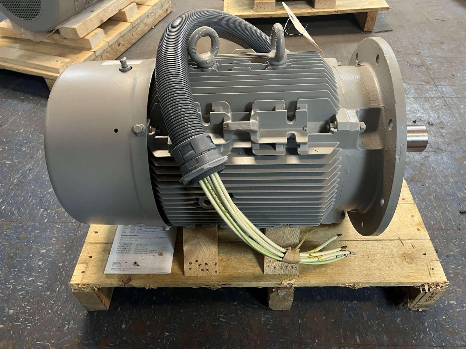 SIEMENS,1LA5189-2AA91-ZT08,MOTOR 30kW 230/400V 2960RPM 180L