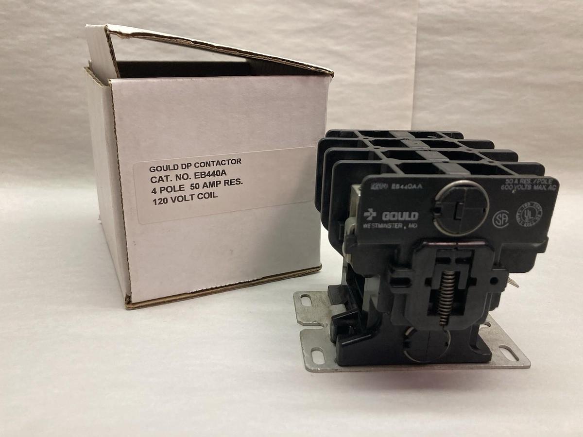 Used Gould,EB440A,4-Pole Connector 50A 600V