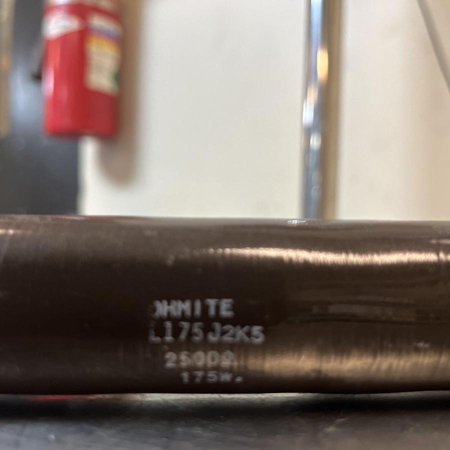 OHMITE,L175J2K5,RESISTOR 175W 2500 OHMS