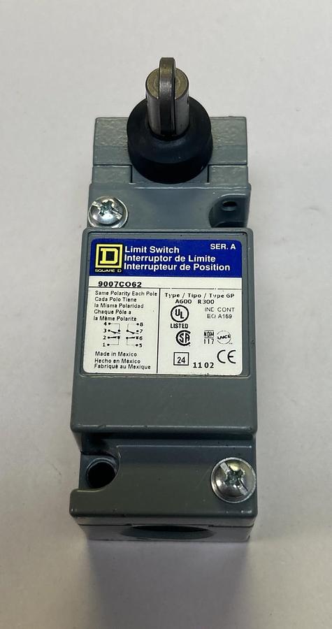 SQUARE D,9007C062,LIMIT SWITCH NOS