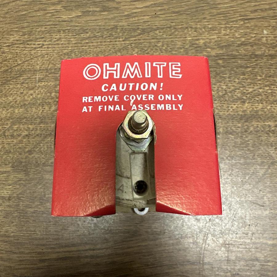 Ohmite,0455,Rheostat 100 Watt 500 Ohm Model K