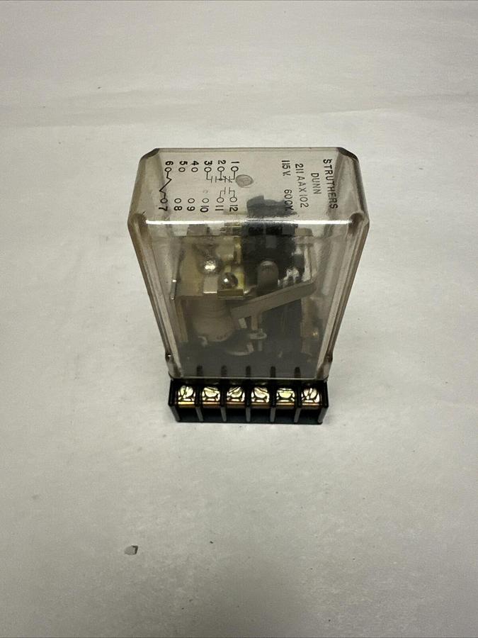 Used Struthers Dunn,211AAX102,Heavy Duty Relay 115V 60CY (G056)