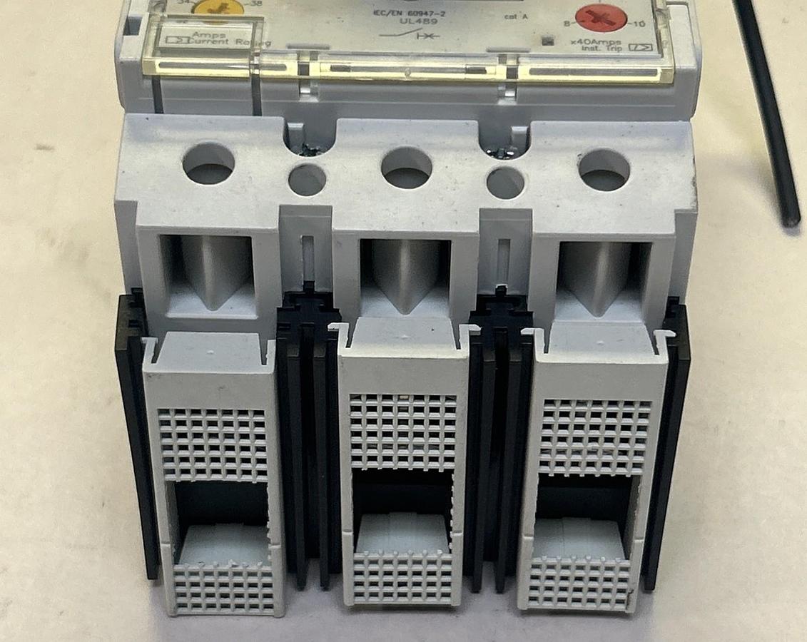 Used EATON,NZMH2-A40-NA,CIRCUIT BREAKER 40A 690V 3P