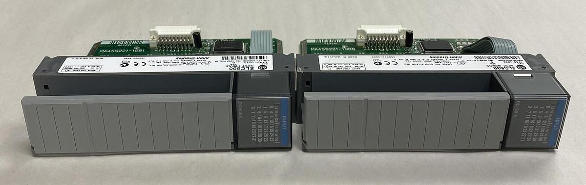 Used Allen-Bradley,1746-IB32,Series D SLC500 Input Module Lot Of 2