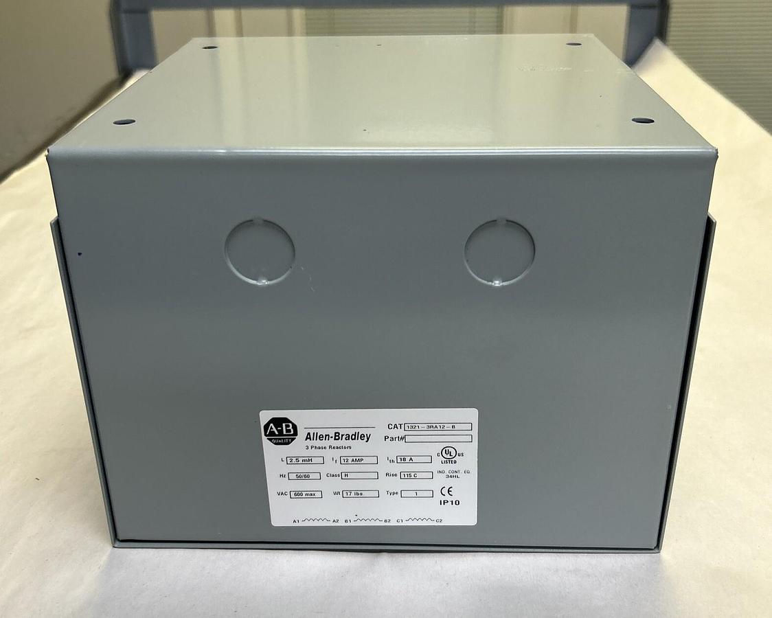 ALLEN BRADLEY,1321-3RA12-B,INPUT / OUTPUT LINE REACTOR NOS