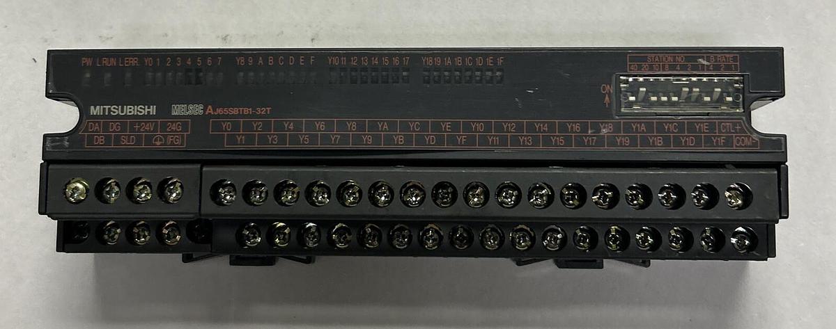 Used MITSUBISHI,AJ65SBTB1-32T,OUTPUT MODULE