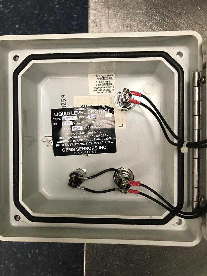 Warrick Controls,2810 2H4,Pump Motor Moisture Detector