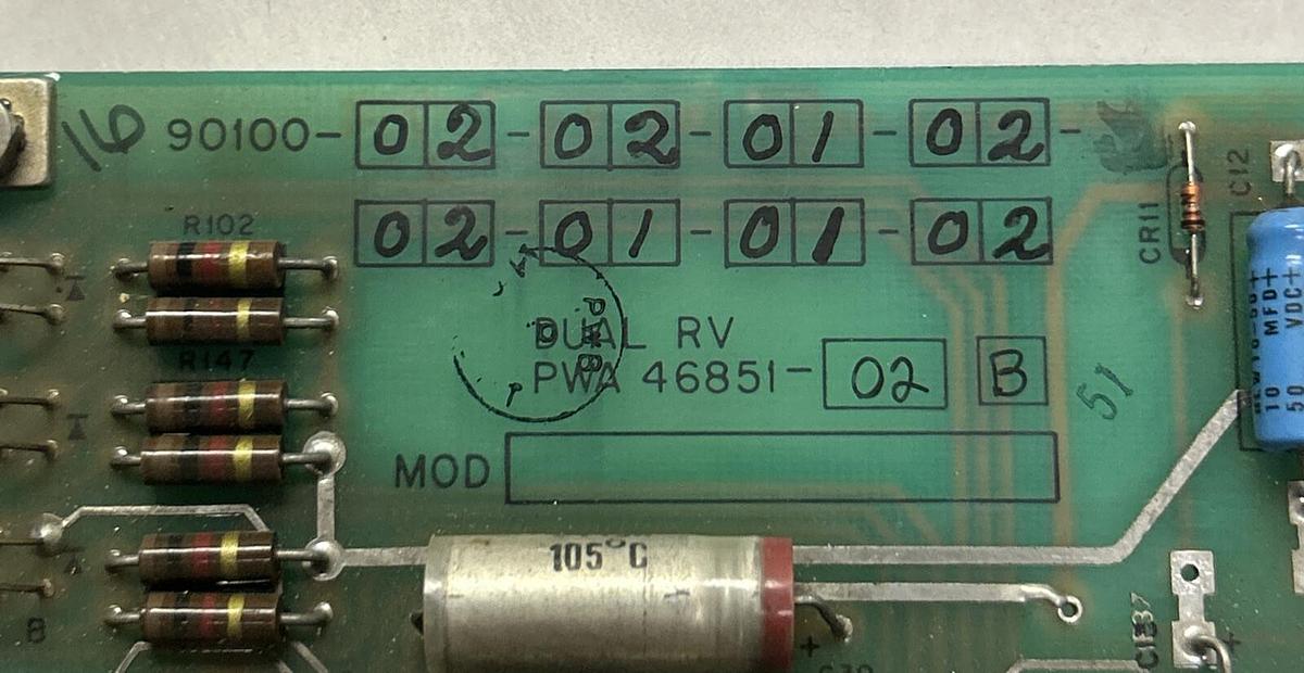 Used BENTLY NEVADA,PWA 46861-02,DUAL VIBRATION MONITOR