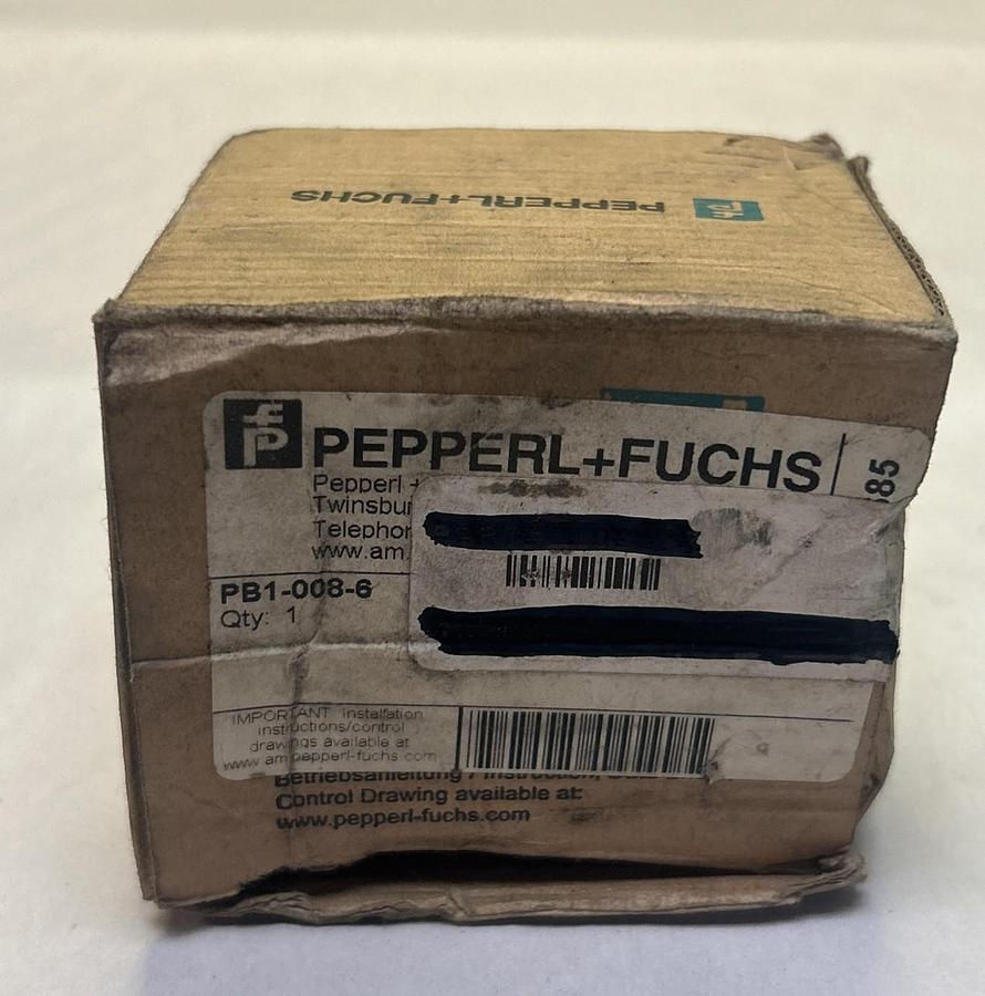 PEPPERL FUCHS,PB1-008-6,PALM BUTTON NOS