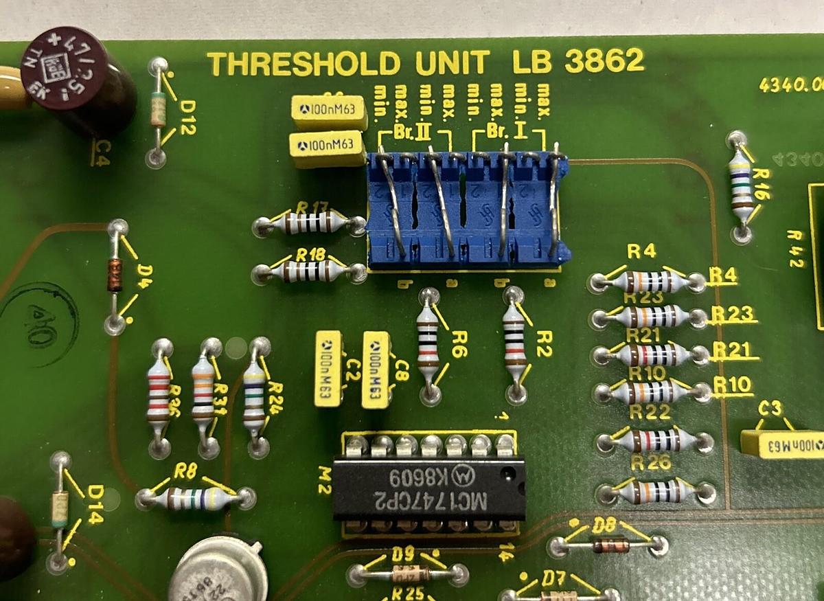 Used BERTHOLD,3862,THRESHOLD UNIT