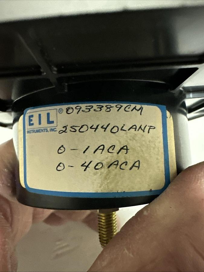 Used EIL,250440LANP,AC Amp Panel Meter