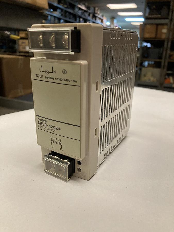 Used Omron,S8VS-12024/ED2,Power Supply