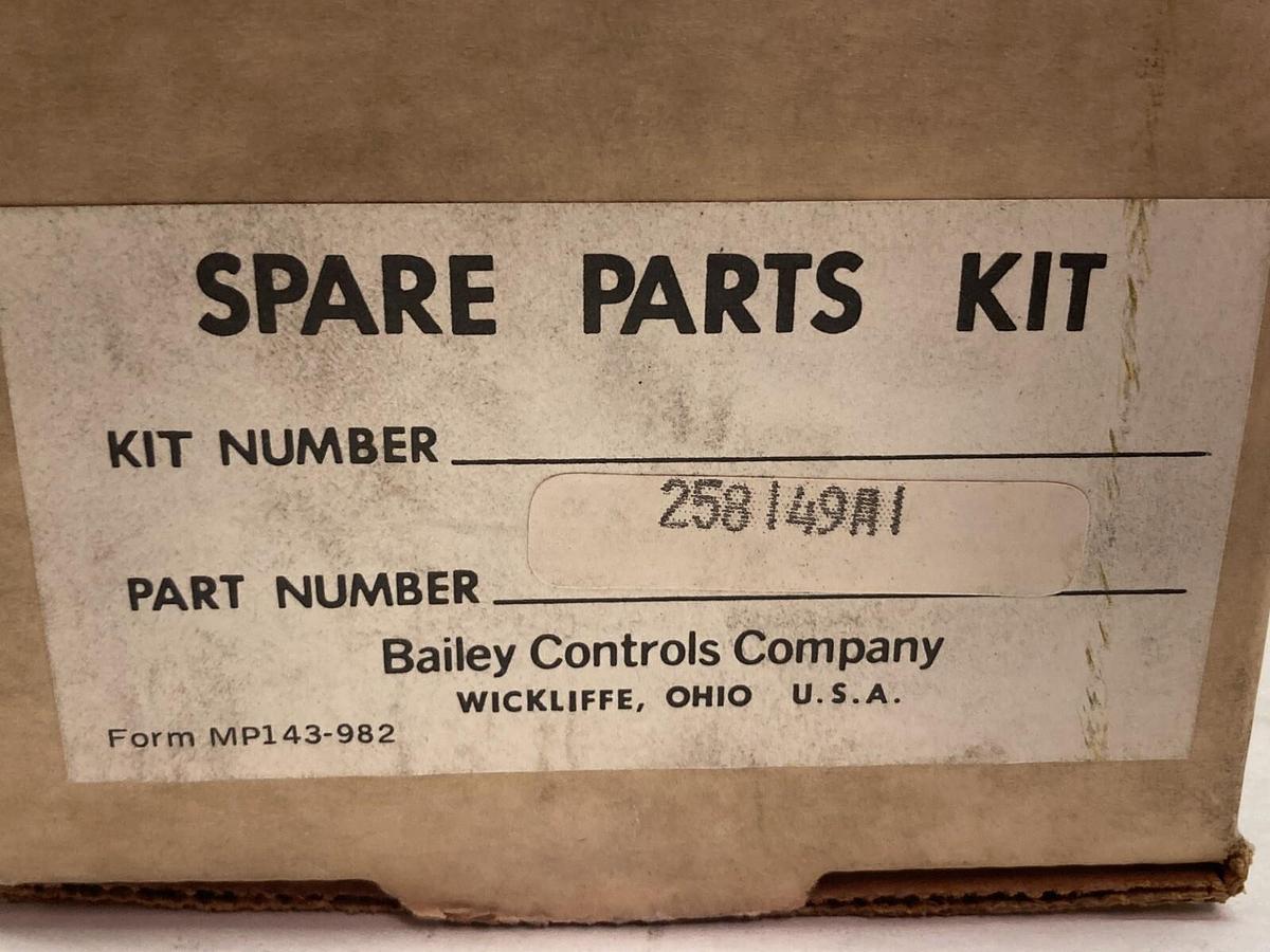 Bailey Control Company,258149A1,Spare Parts Kit