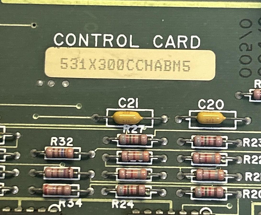 Used GENERAL ELECTRIC GE,531X300CCHABM5,CONTROL BOARD