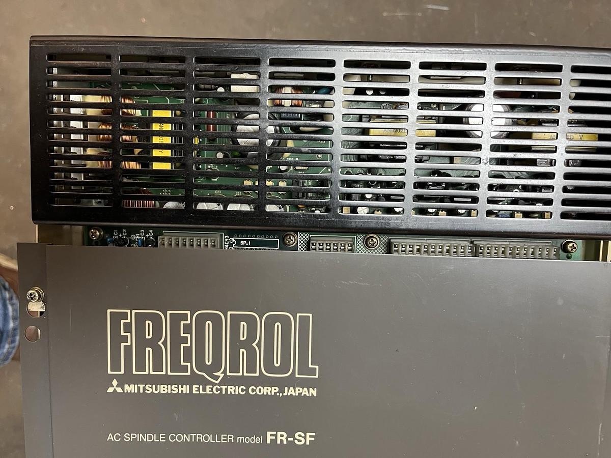 Used MITSUBISHI,FR-SF-2-26K-BCG,FREQROL AC SPINDLE CONTROLLER DRIVE