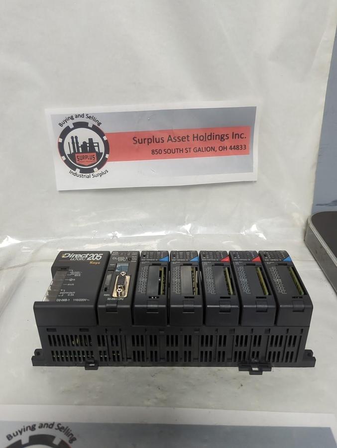 Used KOYO,D206B-1,DIRECT LOGIC WITH MODULES PRE-OWNED