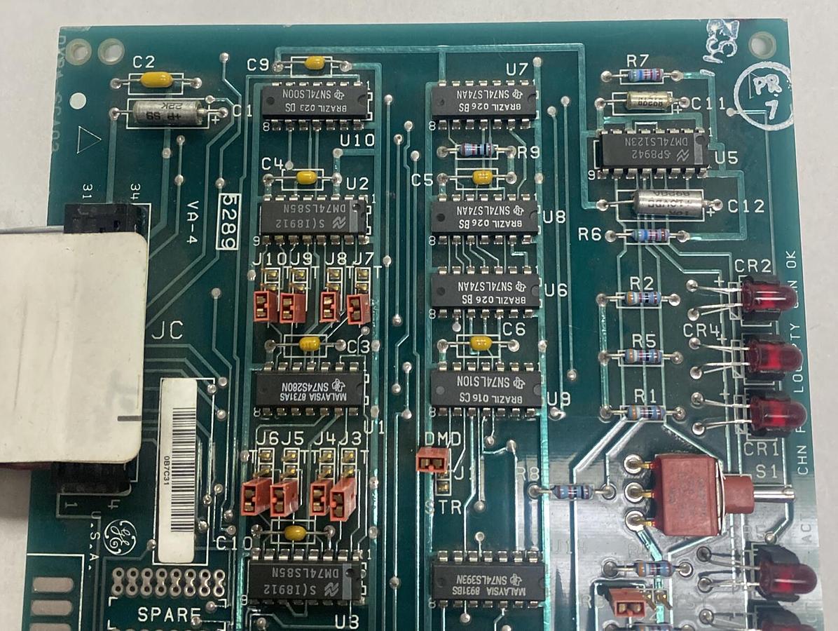 Used GENERAL ELECTRIC,DS3800DXRA1C1C,SIGNAL RECEIVER CARD