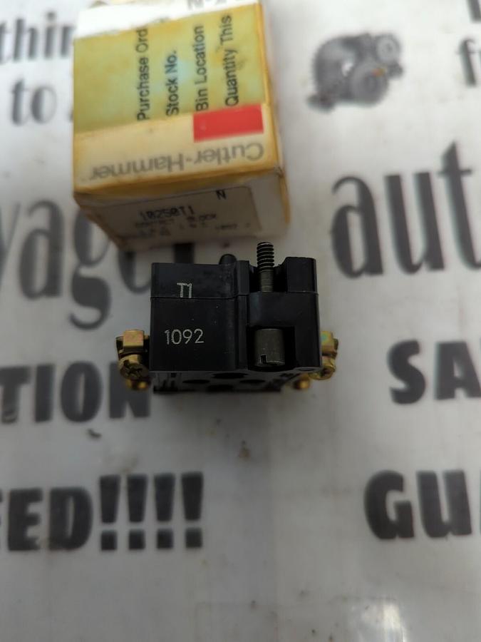 CUTLER-HAMMER,10250T1,SERIES-R4 CONTACT BLOCK NOS
