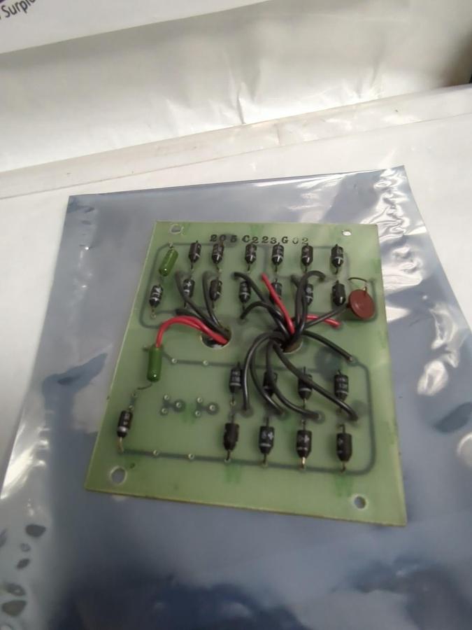 Used WESTINGHOUSE,205C223G02,CIRCUIT BOARD PRE-OWNED