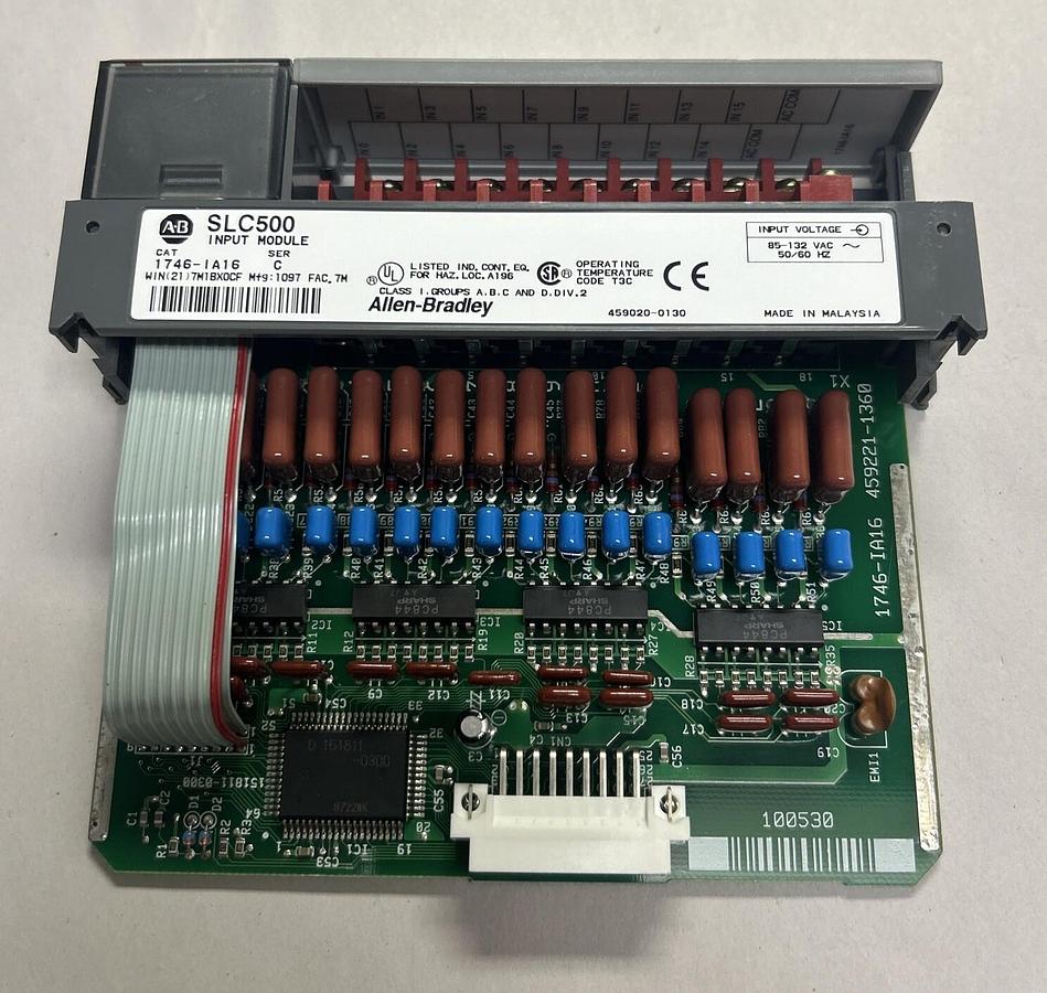 Used ALLEN BRADLEY,1746-IA16,INPUT MODULE