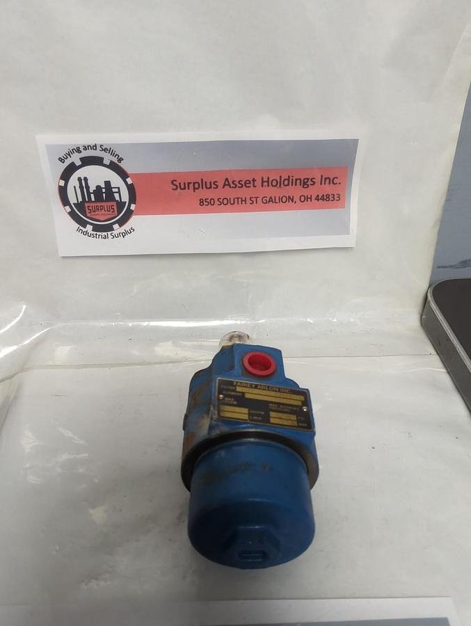 Used FAIREY ARLON,174A-2N35-SX1XX,FILTER VALVE 6000PSI 414 AR PRE-OWNED