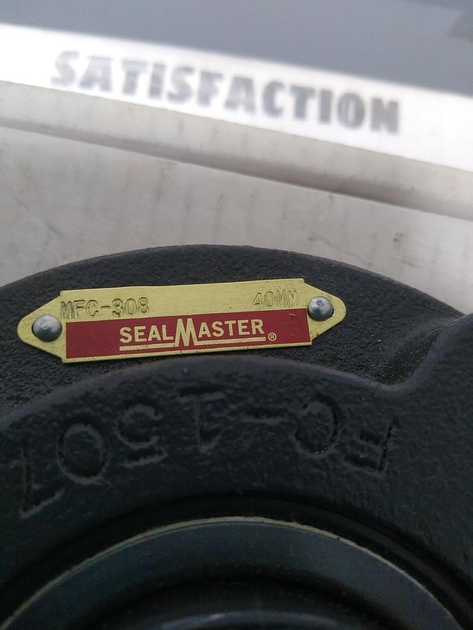 SEALMASTER,MFC-308,FLANGE MOUNT BEARING 4-BOLT BASE 40MM BORE NOS